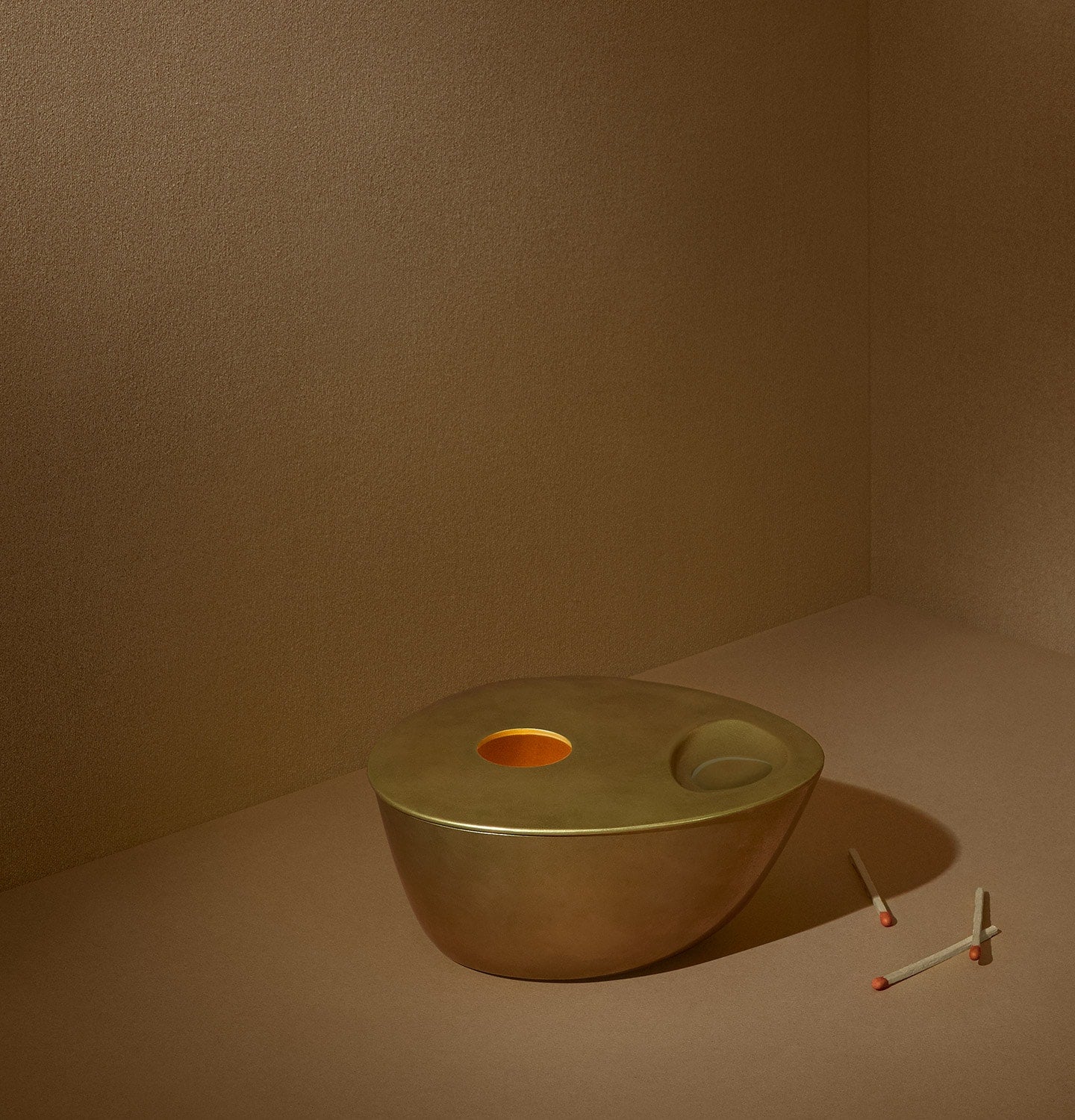 Brass Oil Burner